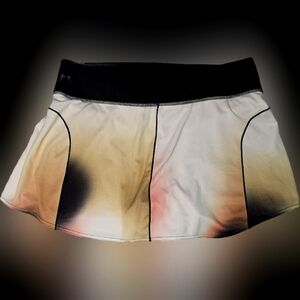 ADIDAS Ombre Gradient Women's Tennis Skort with shorts under.  Size L